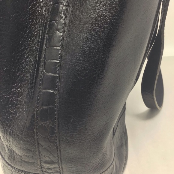 Vintage Black Brahmin Classic Tote - Picture 16 of 16